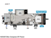 Call now about this 2025 Grand Design Transcend 265BHT! 2025 Grand Design Transcend 265BHT - New Travel Trailer For Sale by Blue Compass RV Pasco in Pasco, Washington features Slideout