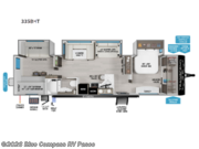 Call now about this 2026 Grand Design Transcend 335BHT! 2026 Grand Design Transcend 335BHT - New Travel Trailer For Sale by Blue Compass RV Pasco in Pasco, Washington features Slideout