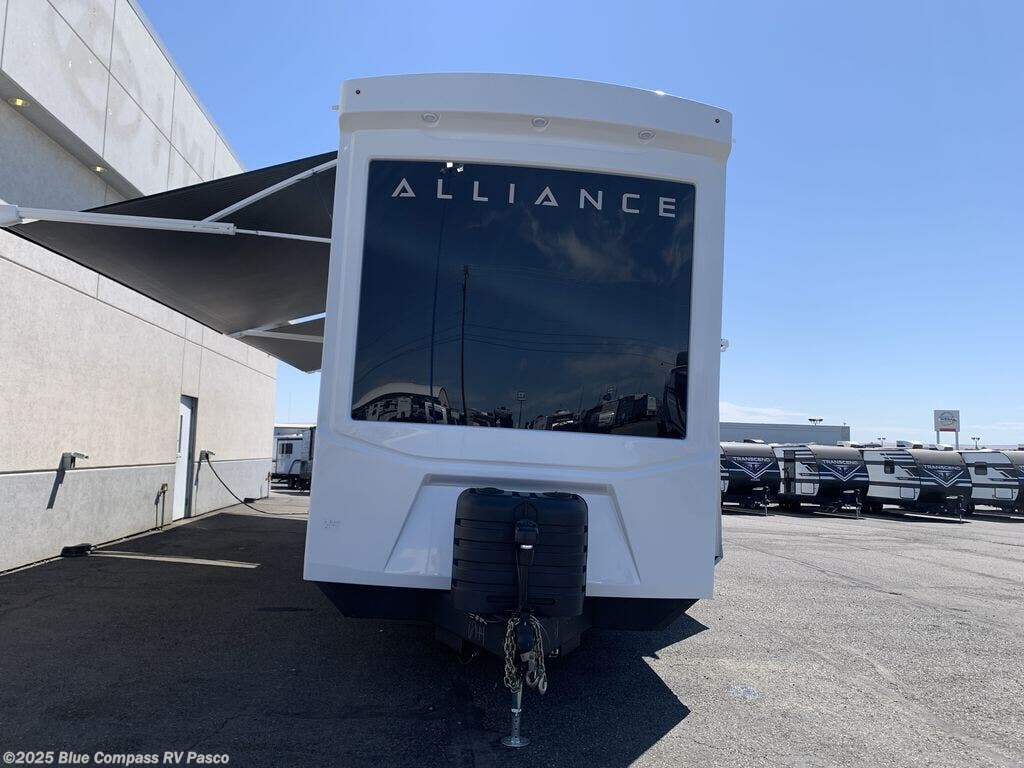 Contact us now about this 2026 Alliance RV Benchmark 44LFT! 2026 Benchmark 44LFT by Alliance RV from Blue Compass RV Pasco in Pasco, Washington