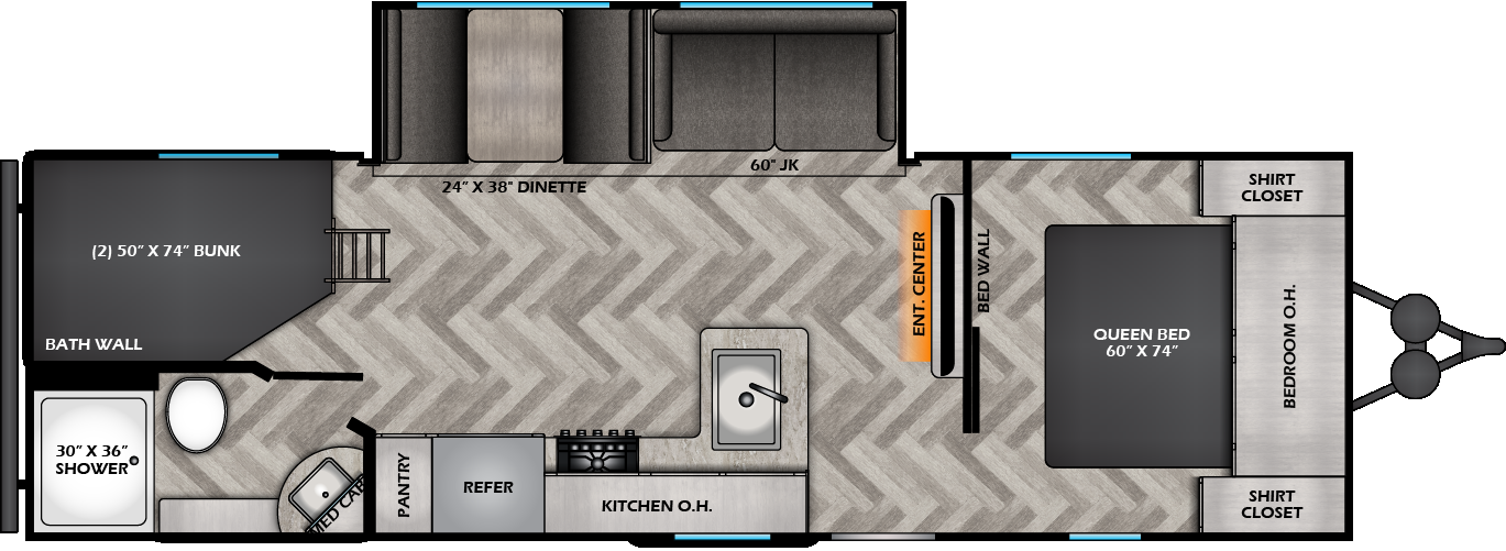 Call now about this 2025 CrossRoads Zinger 260BH! 2025 CrossRoads Zinger 260BH - New Travel Trailer For Sale by Ashley Marine & RV in Panama City, Florida features Smoke Detector, Spare Tire Kit, Air Conditioning, Stove, Roof Vents