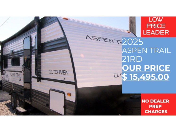 Email now about this 2025 Dutchmen Aspen Trail LE 21RD! New 2025 Dutchmen Aspen Trail LE 21RD available in Panama City, Florida