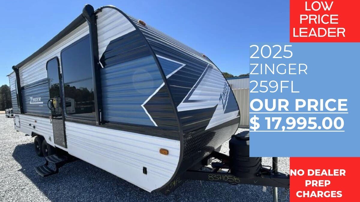 Email now about this 2025 CrossRoads Zinger Lite 259FL! New 2025 CrossRoads Zinger Lite 259FL available in Panama City, Florida