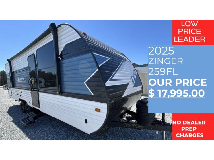 Email now about this 2025 CrossRoads Zinger Lite 259FL! New 2025 CrossRoads Zinger Lite 259FL available in Panama City, Florida