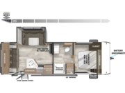 Call now about this 2026 Forest River Wildwood X-Lite 24RLXL! Floorplan of 2026 Forest River Wildwood X-Lite 24RLXL