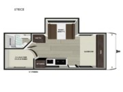 Call now about this 2026 Forest River Wildwood FSX 178ICE! 2026 Forest River Wildwood FSX 178ICE - New Travel Trailer For Sale by Ashley Marine & RV in Panama City, Florida features Bunk Beds, Water Heater, Furnace, Skylight, Refrigerator