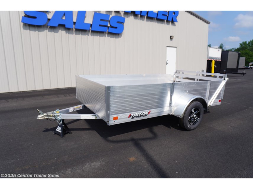 New 2025 Triton Trailers FIT Series 64"x10' All Aluminum Utility W/2' Solid Sides available in Jordan, Minnesota