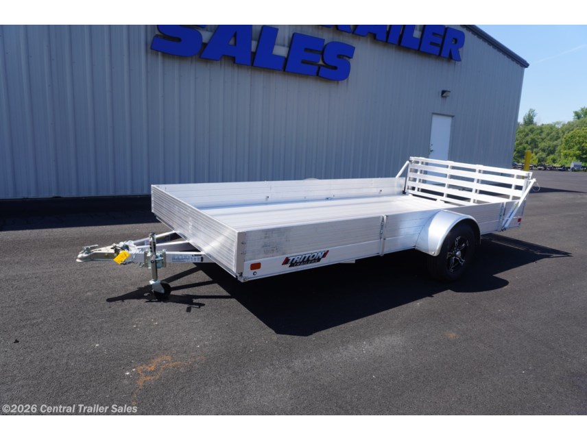 New 2024 Triton Trailers 81"x14' Aluminum Utility available in Jordan, Minnesota