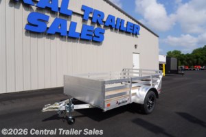 2025 Triton Trailers FIT Series 64"x8' Aluminum Utility W/Wood Deck & Rail Sides