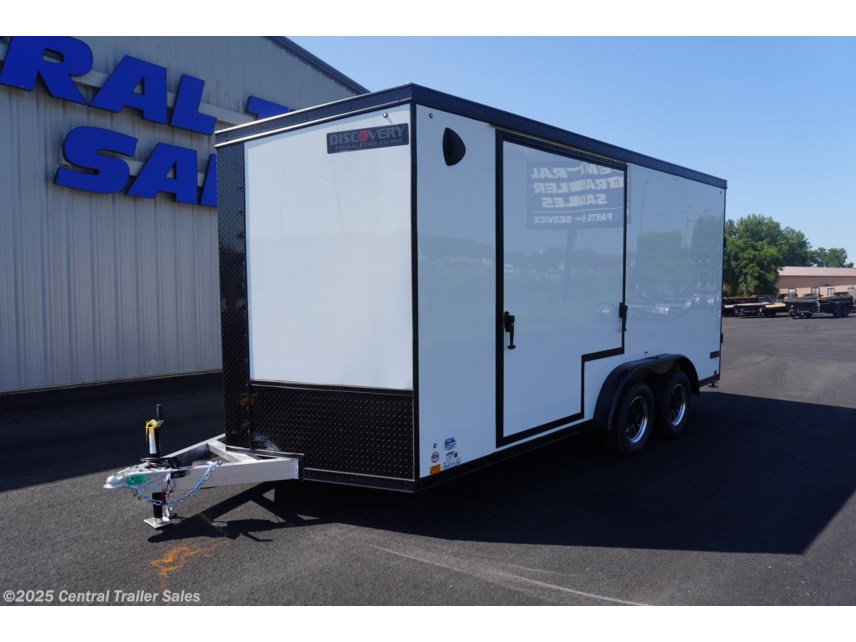 New 2026 Discovery Trailers Endeavor Aluminum 7.5x16 Aluminum Enclosed W/ Side Escape Door available in Jordan, Minnesota