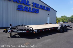 2026 PJ Trailers EV 24' I'Beam Equipment Trailer W/Monster Ramps