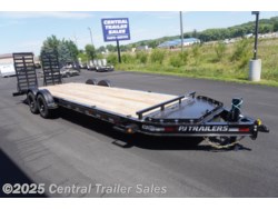 2026 EV 24' I'Beam Equipment Trailer W/HD Fold Up Ramps by PJ Trailers from Central Trailer Sales in Jordan, Minnesota