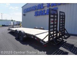 New 2026 PJ Trailers EV 24' I'Beam Equipment Trailer W/HD Fold Up Ramps available in Jordan, Minnesota