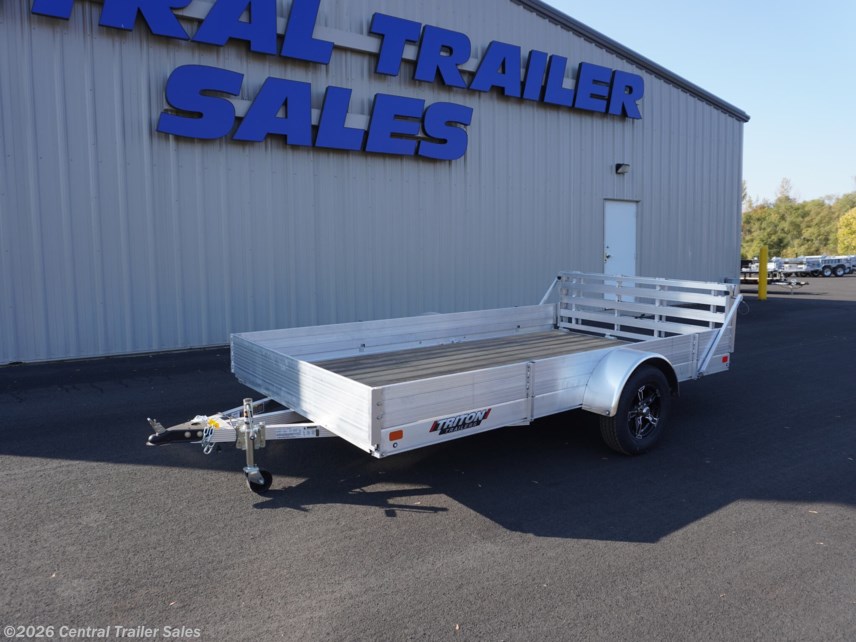 New 2025 Triton Trailers 81"x12ft Aluminum Utility available in Jordan, Minnesota