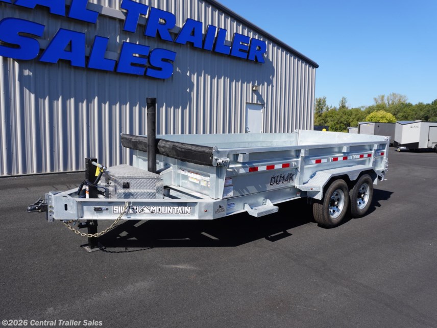 New 2025 Silver Mountain Trailers 83"x14ft Galvanized Dump available in Jordan, Minnesota