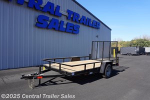 2025 Dell Rapids Custom Trailers 6x12 Steel Utility Trailer W/ Rail Sides
