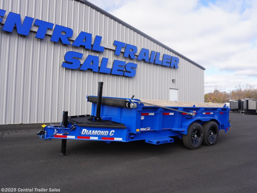 New 2025 Diamond C LPT 82"x14ft Dump Trailer available in Jordan, Minnesota