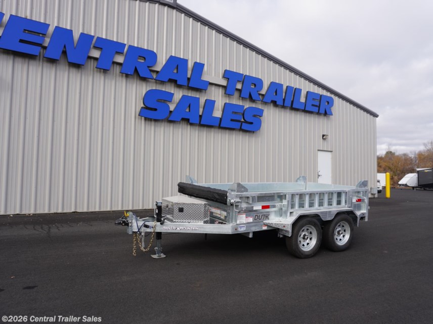 New 2025 Silver Mountain Trailers 5x10ft Galvanized Dump available in Jordan, Minnesota