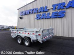 2025 Silver Mountain Trailers 6x12ft Galvanized Dump - New Dump Trailer for sale by Central Trailer Sales in Jordan, Minnesota