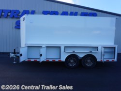 2025 CellTech 7x16ft Galvanized Enclosed - New Cargo Trailer for sale by Central Trailer Sales in Jordan, Minnesota