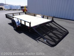2026 U8 83"x12' Steel Frame Utility W/ATV Side Ramps by PJ Trailers from Central Trailer Sales in Jordan, Minnesota
