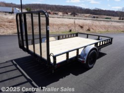 New 2026 PJ Trailers U8 83"x12' Steel Frame Utility W/ATV Side Ramps available in Jordan, Minnesota