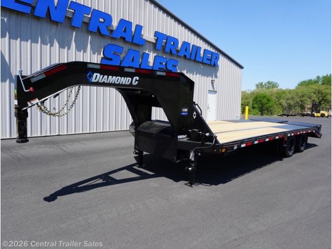 2025 Diamond C FMAX212 25ft Gooseneck Deckover