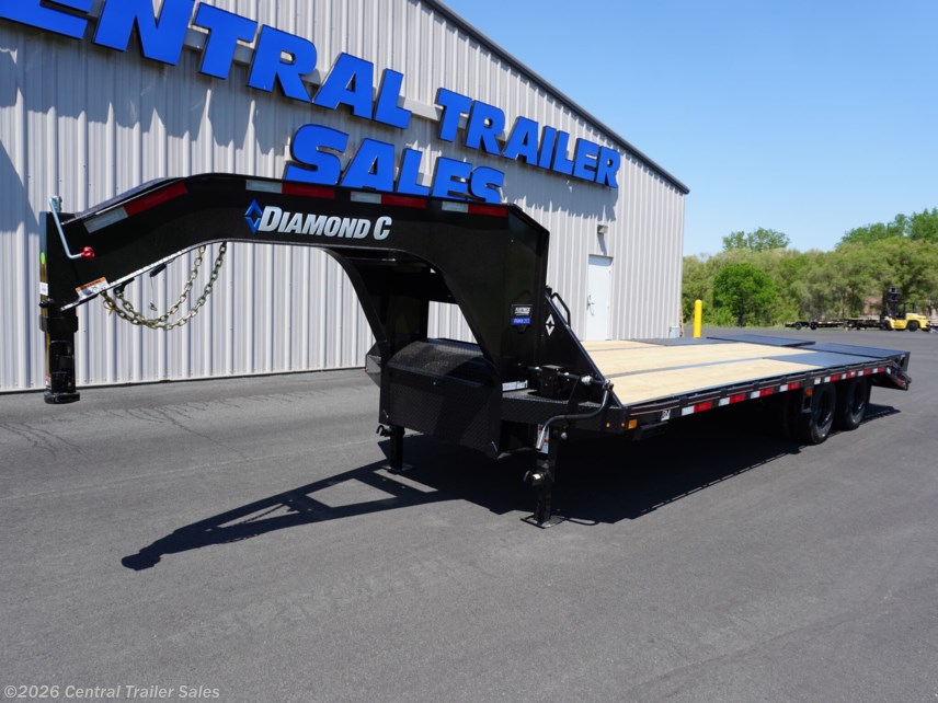 New 2025 Diamond C FMAX212 25ft Gooseneck Deckover available in Jordan, Minnesota