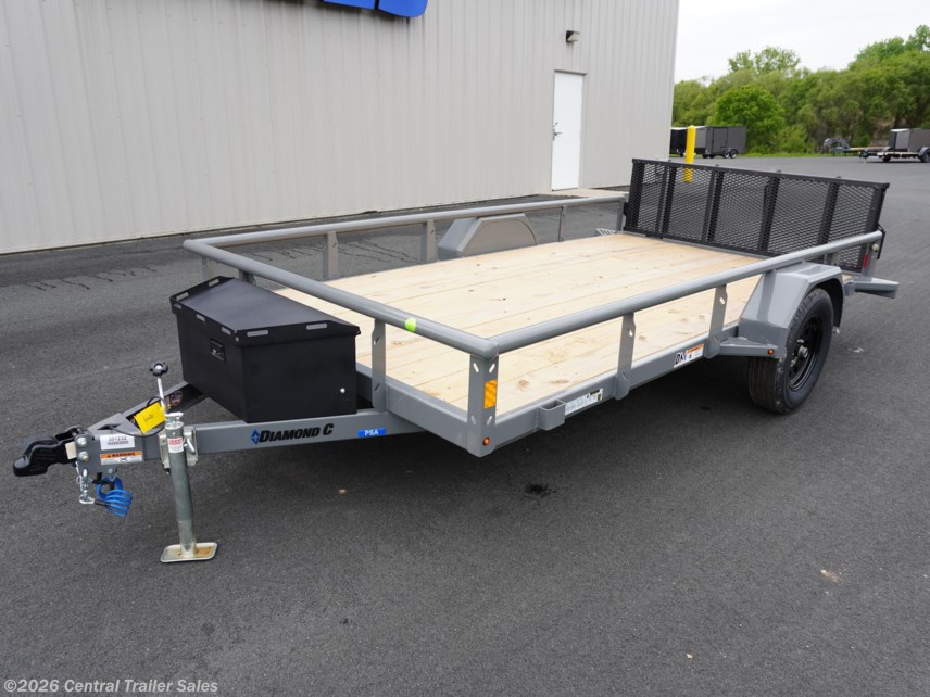 New 2025 Diamond C PSA 135 77"x12ft Utility available in Jordan, Minnesota