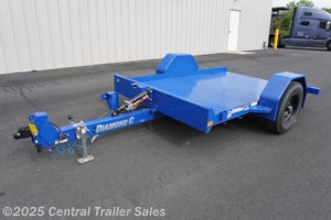 2025 Diamond C DSA 77"x10ft Single 7K Axle Tilt Trailer