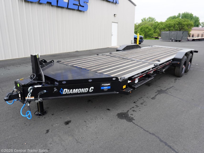 New 2025 Diamond C HDT 82"x22' (16'+6') Tilt Trailer W/ Tandem 10k Axles available in Jordan, Minnesota
