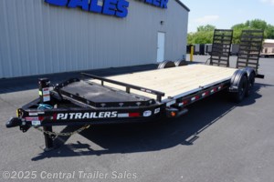 2026 PJ Trailers EV 83"x22ft I-Beam Equipment Trailer - 7k Axles