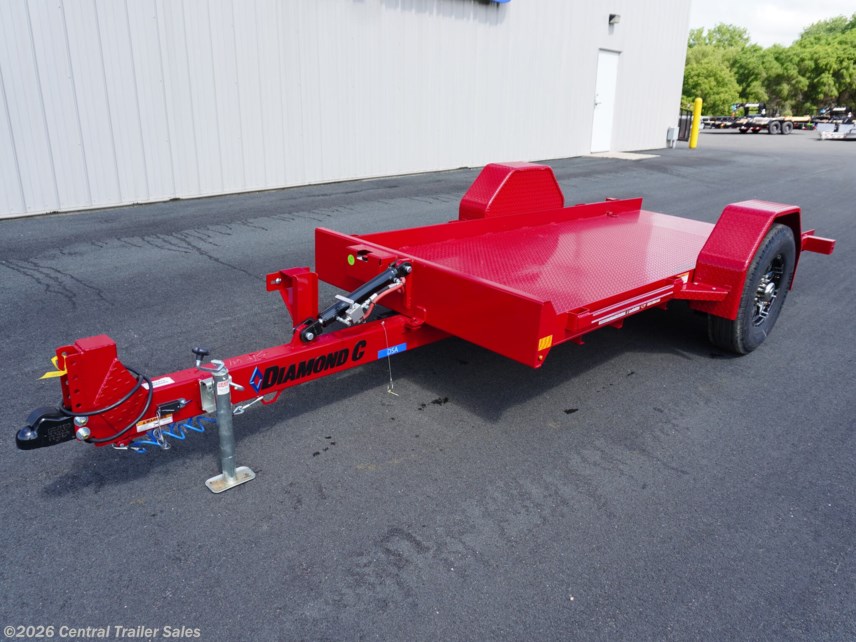 New 2025 Diamond C DSA 107 59"x12ft Tilt available in Jordan, Minnesota