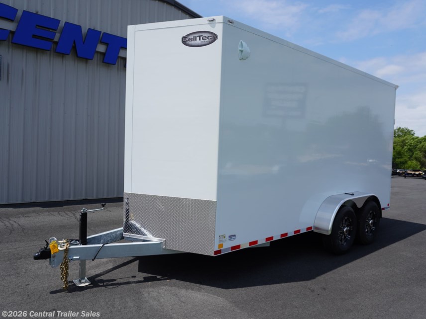 New 2025 CellTech 7x16ft Galvanized Enclosed available in Jordan, Minnesota