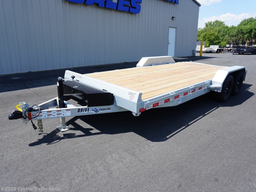 New 2026 Drive Trailers 83"x18' Galvanized Car Hauler available in Jordan, Minnesota