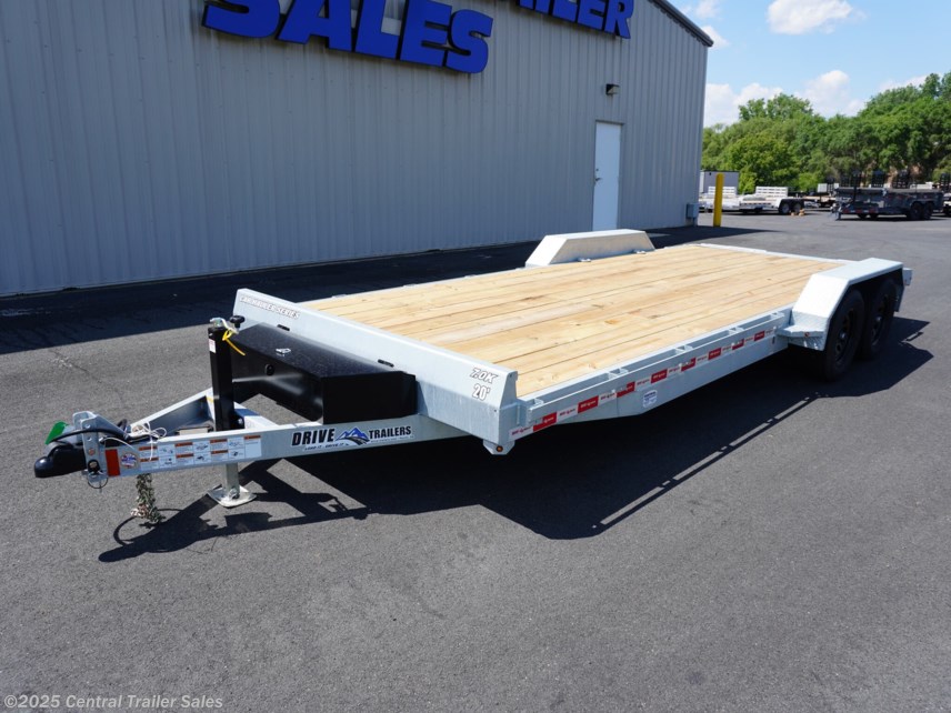 New 2026 Drive Trailers 83"x20' Galvanized Car Hauler available in Jordan, Minnesota