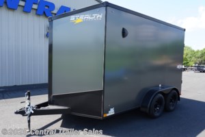 2025 Stealth Mustang 7x12 Tandem 3500# Axle Steel Frame Cargo Trailer