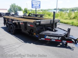 2026 Diamond C LPT 207 82"x16ft Dump - New Dump Trailer for sale by Central Trailer Sales in Jordan, Minnesota