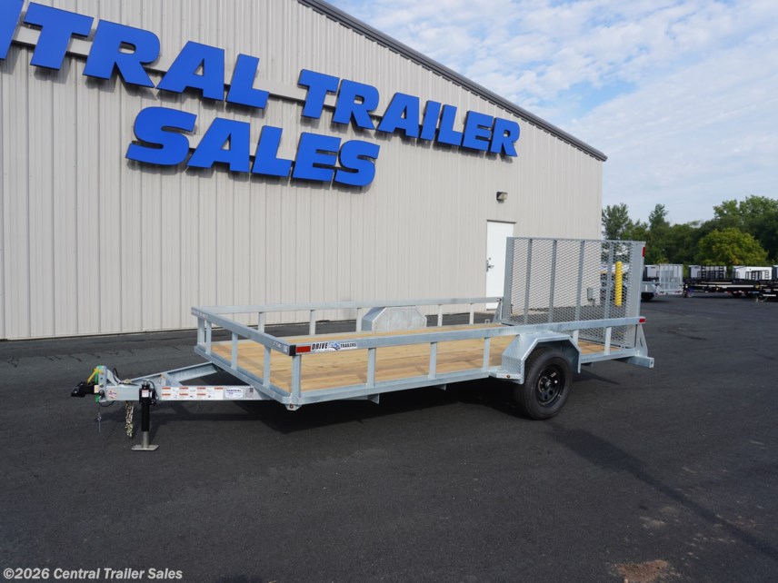 New 2026 Drive Trailers 7x14ft Galvanized Utility available in Jordan, Minnesota
