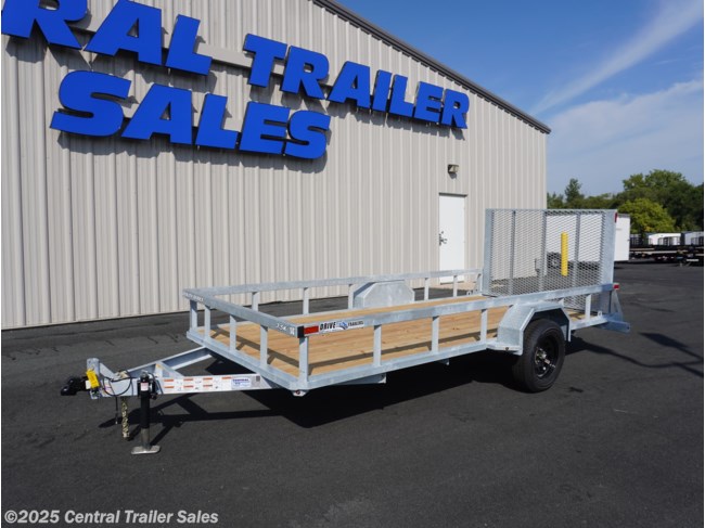 2026 Drive Trailers 6x14ft Single 3500# Axle Galvanized Trailer