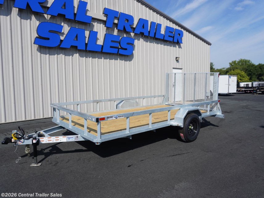 New 2026 Drive Trailers 7x14ft Galvanized Utility available in Jordan, Minnesota