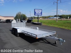 2026 Bear Track 81"x16ft Aluminum Utility - New Utility Trailer for sale by Central Trailer Sales in Jordan, Minnesota
