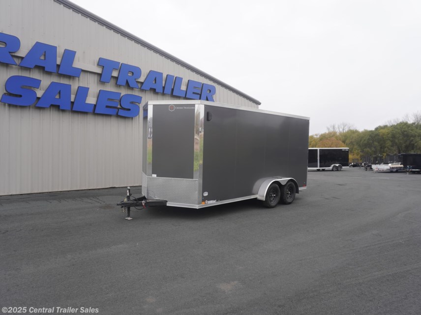 New 2026 Cross Trailers 7 x 16 TA 7x16 Alpha Steel Frame Cargo Trailer 7K GVWR available in Jordan, Minnesota
