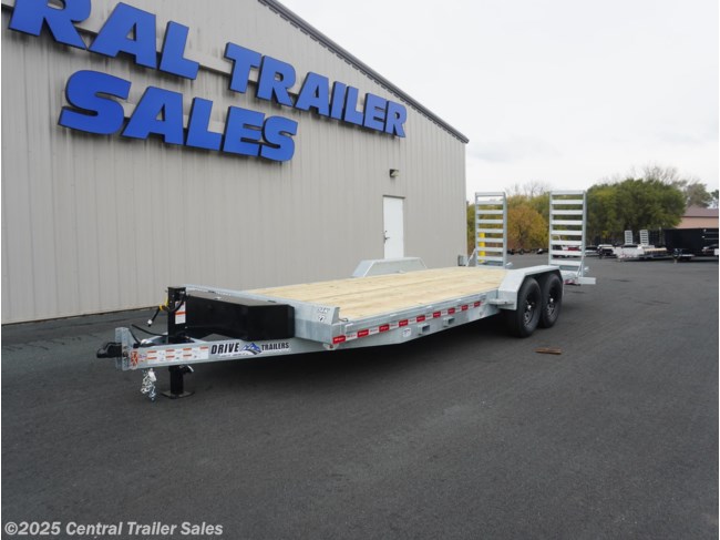 2026 Drive Trailers 22ft Galvanized Equipment Trailer