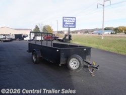 2021 Miscellaneous Single Axle Utility 76"x12' Utility Trailer W/23" Solid Sides - Used Utility Trailer for sale by Central Trailer Sales in Jordan, Minnesota