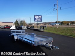 2026 BTU 80"x15ft Aluminum Utility Trailer by Bear Track from Central Trailer Sales in Jordan, Minnesota