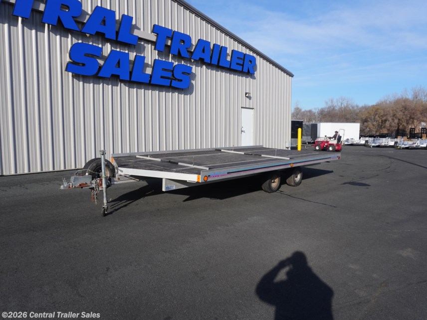 Used 1998 FLOE 8.5'x22' 4 Place Snowmobile Trailer available in Jordan, Minnesota