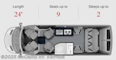 Contact us now about this 2025 Grech RV Strada LOUNGE-ION! 2025 Strada LOUNGE-ION by Grech RV from McClains RV in Kerrville, Texas