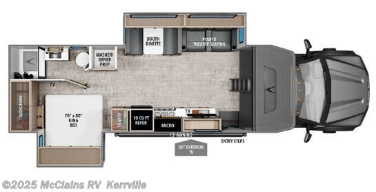 Contact us now about this 2026 Grand Design Lineage 31ZW! FLOORPLAN