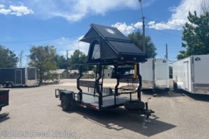 2025 R&M Trailer Mfg 76"x14 Kage UTV/ATV utility trailer w/Pop Up Tent