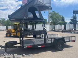 2025 76"x14 Kage UTV/ATV utility trailer w/Pop Up Tent by R&M Trailer Mfg from Reed Trailer in Wheat Ridge, Colorado